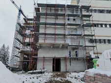 A tervezett ütemben halad a csíkszeredai kórház új sürgősségi betegellátójának építése