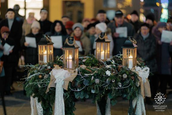 Új helyszínre költözik az adventi koszorú Nagyváradon