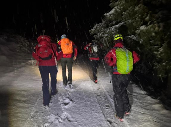 Megjött a tél a hegyekben – Túrázókat kell menteni