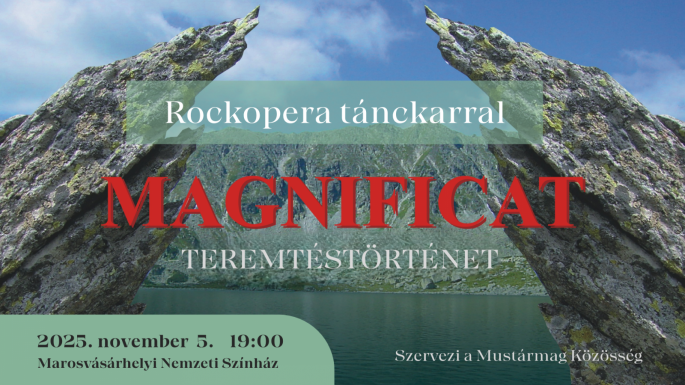 Bemutatják a MAGNIFICAT rockoperát Marosvásárhelyen