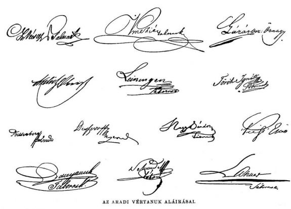 Októberi vértanúink