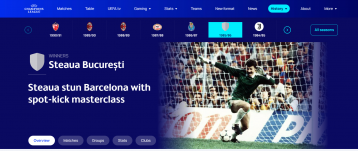 Átíródott az FCSB-történelem az UEFA-honlapján