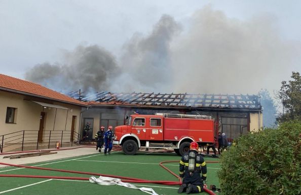 Kigyulladt egy Temes megyei iskola