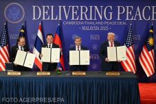 Trump jelenlétében írta alá a tűzszüneti megállapodást Thaiföld és Kambodzsa (VIDEÓ)