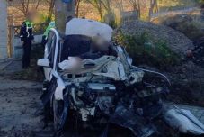 Brutális baleset: a sofőrnek esélye sem volt a túlélésre