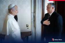 XIV. Leó pápánál tett látogatást Orbán Viktor