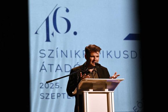Színikritikusok díja: László Csaba kapta a legjobb férfi főszereplőnek járó elismerést 