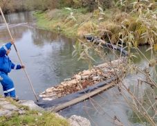 Sepsiszentgyörgyön dolgozik a szemétfogó gát: félévente fél köbméter akad fenn