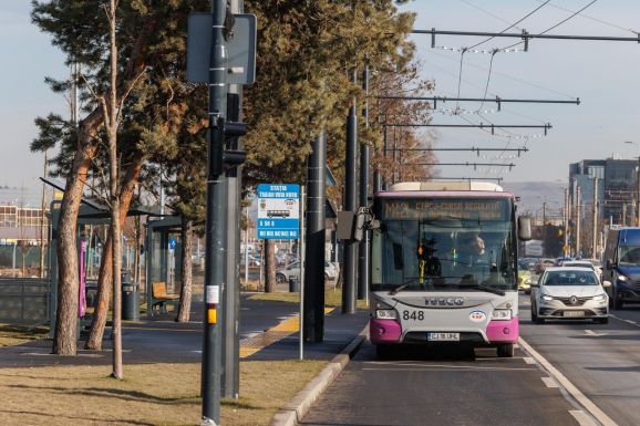 Kolozsvár: még 160 buszmegállót modernizálnak