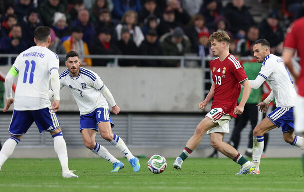 Nem bírt egymással a magyar és a görög válogatott