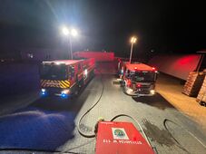 Több tonna szén semmisült meg egy balavásári tűzesetben