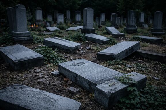 Sírgyalázás Szászrégenben: a zsidó temetőben döntöttek fel sírköveket 