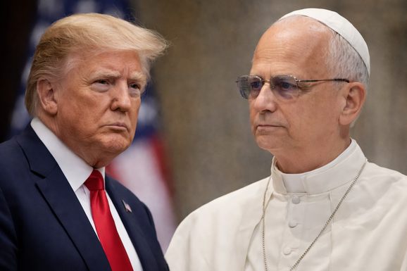 Trump a pápát bírálja: „gyenge a bűnözéssel szemben” és „borzalmas a külpolitikában”