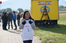 Az ország legjobb ejtőernyősei közé vágyik a székelykeresztúri Márton Csilla