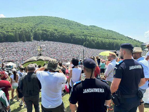 Létszámhiánnyal, de rekordszámú bevetéssel zárták az évet a Hargita megyei csendőrök