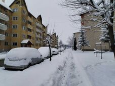 Harminc centi friss hó hullott Csíkszeredában és még nincs vége