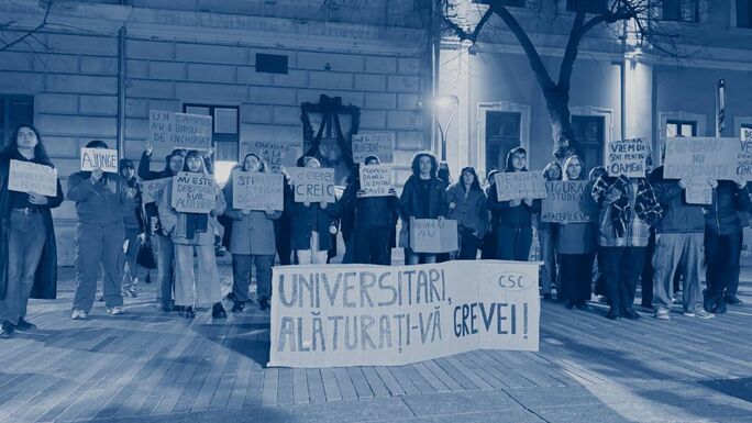 A BBTE hallgatói utcára vonulnak a tandíjemelés ellen tiltakozva 