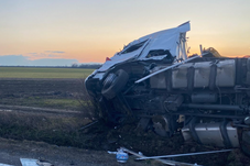 Két kamion ütközött: egy férfi nem élte túl