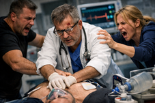 Beteget újraélesztő orvosra támadtak a kórházban