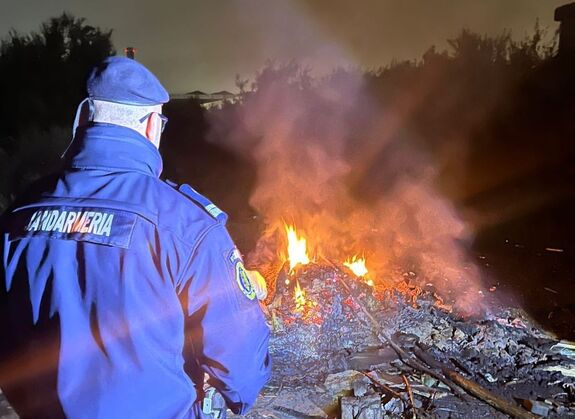 Hulladékot égetett egy férfi a gázvezeték közelében – megbüntették
