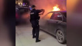 Tűzeset: ismét lángba borult egy személyautó (VIDEÓ)