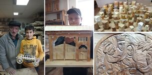 „Apám mellett, a forgácsban nőttem fel” – a fafaragó mester, aki 60 év alatt gyermekek százait tanította meg faragni