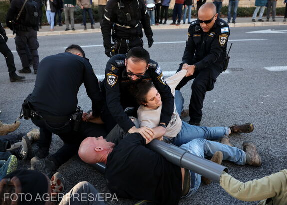 Halálra gázoltak egy ultraortodox zsidó fiatalt egy jeruzsálemi tüntetésen