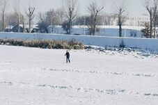 Nem korcsolyapálya! – Életveszélyesek lehetnek a befagyott tavak és folyók