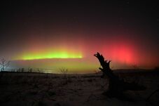 Varázslatos sarki fény tűnt fel Erdélyben is (VIDEÓ)