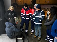 Hajléktalan életeket mentenek az éjszakák őrei Szatmárnémetiben (RIPORT)