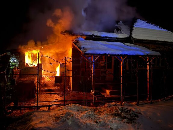 Leégett egy ház Maros megyében