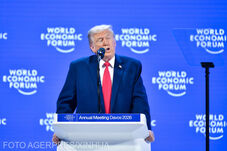 Donald Trump Davosban: Grönland az amerikai rakétavédelmi rendszer része lesz