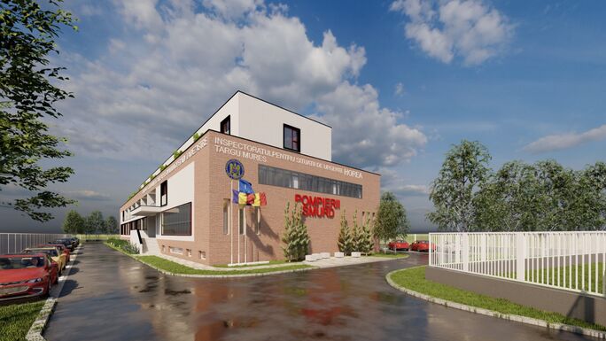 Új tűzoltó-alegység és kiválósági központ épül Maros megyében