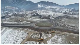 Erdélyben épül az ország legnagyobb közúti csomópontja