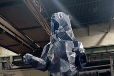 Új turistalátványosság: óriási medveszobor kerül Tusnádfürdőre