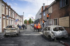 Belfast lángokban, miután egy bevándorló le akarta fejezni az áldozatát