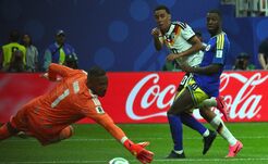 Foci-vb: Curacao történelmi gólt szerzett, de hetet kapott a németektől