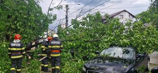 Viharkárok és medveveszély: sűrű hétvégéjük volt a Maros megyei tűzoltóknak