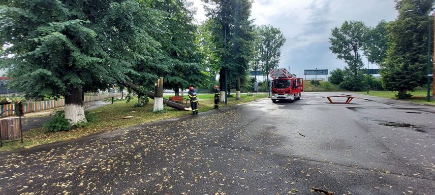 Nyolc megyében tarolt a vihar – Háztartásokat öntött el a víz, fák dőltek ki és autók rongálódtak