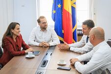 Az USR-székházban egyeztetett Siegfried Mureșan