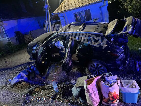 Súlyos baleset történt Balavásár és Szováta között – egy 4 éves kislány is az autóban volt (VIDEÓ)