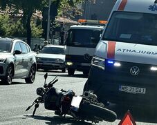 Részegen ült volán mögé, motorost ütött el egy marosvásárhelyi férfi