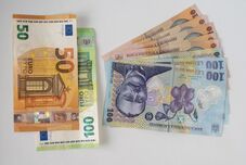 Hangyányit erősödött a lej az euróhoz képest