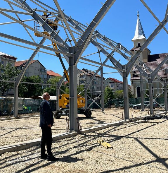 Épül az új élelmiszerpiac Zilahon