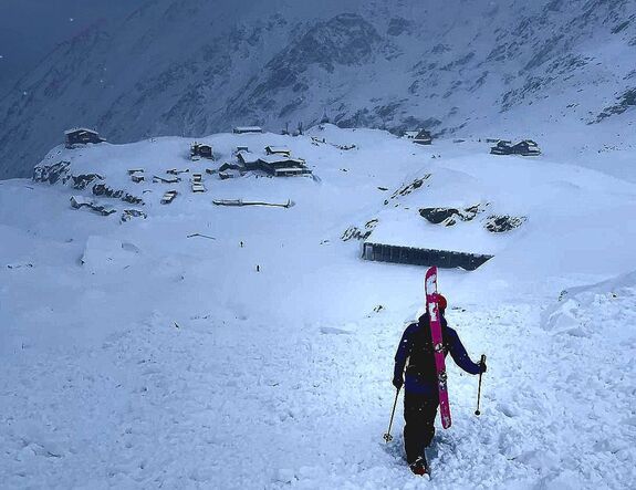 Nagy a lavinaveszély a Déli-Kárpátokban
