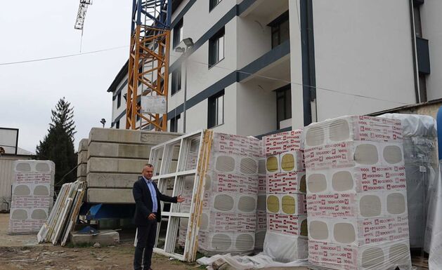 A végéhez közeledik a zilahi pedagógiai líceum felújítása