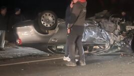 Súlyos baleset az 1-es országúton  – Ketten megsérültek (VIDEÓ)