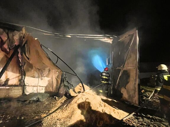 Leégett egy fűrészüzem Szentegyházán