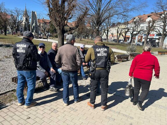 Figyelemfelkeltő akciókkal ünnepelt a környezetőrség