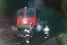 Kigyulladt egy mozdony